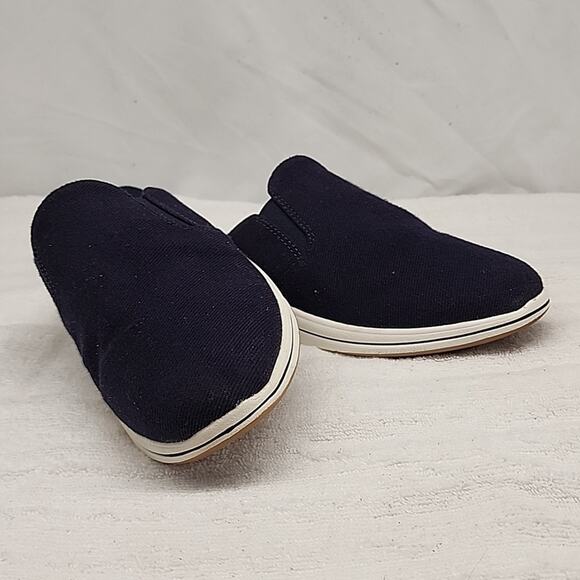 CLARKS BREEZE SHORE MULES DENIM BLUE LADIES SIZE 10 GUC - Picture 14 of 16